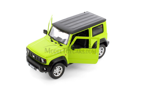 Suzuki Jimny, Lime Green - Showcasts 68271D - 1/18 scale Diecast Model Toy Car