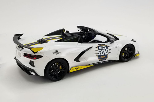 2021 Chevy Corvette Stingray, White - Real Art Replicas RAR18017 - 1/18 scale Resin Car