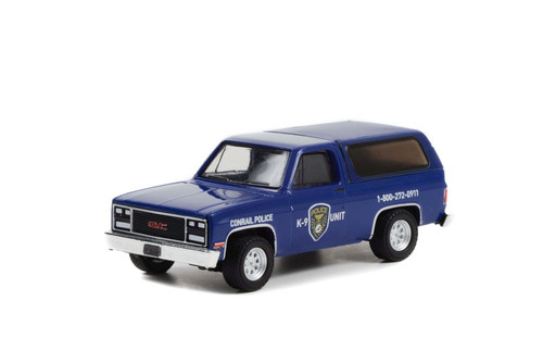 GREEN MACHINE 1990 GMC Jimmy - Conrail Police K-9 Unit, Dark Blue