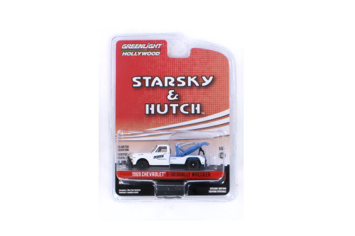 1969 Chevy C-30 Dually Wrecker, Starsky and Hutch - Greenlight 44955B - 1/64 scale Diecast Car