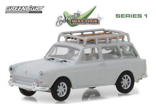 1965 Volkswagen Type 3 Squareback, Birch Green - Greenlight 29930C