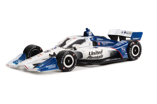 2022 NTT IndyCar, #15 Graham Rahal - Greenlight 11154 - 1/18 Scale Diecast Car