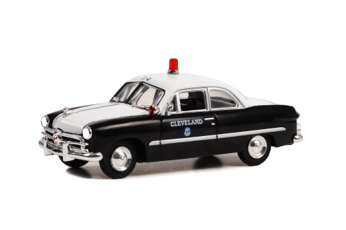 1949 Ford Coupe, Black /White - Greenlight 86635 - 1/43 scale Diecast Model Toy Car