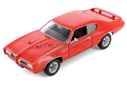 1969 Pontiac GTO, Orange - Showcasts® 22501 - 1/24 scale Diecast