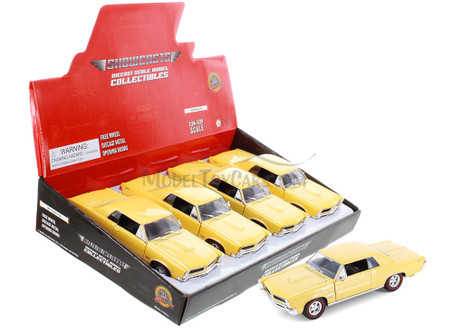 1965 Pontiac GTO, Yellow - Showcasts® 22092 - 1/24 scale Diecast Model  Car