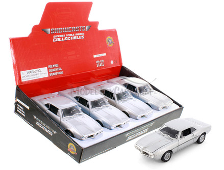 1967 Pontiac Firebird, Silver - Showcasts® 22502 - 1/24 scale Diecast Model  Car