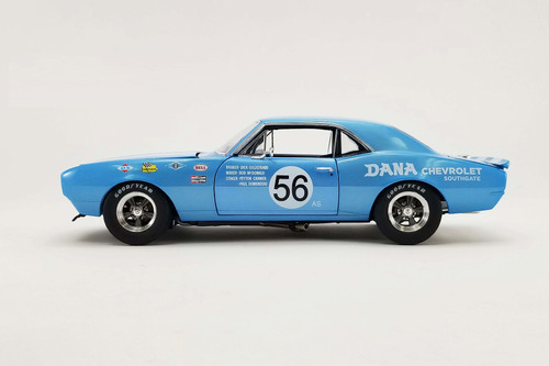 1967 Chevy Camaro Z/28 Trans Am, #56 Dana Chevrolet Southgate - GMP 18972 - 1/18 Scale Diecast Car