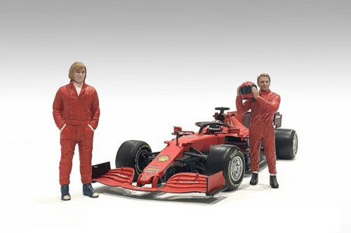 Racing Legends - The 70s Drivers, American Diorama 76449 - 1/43 Scale Figurine - Diorama Accessory