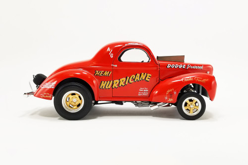 Rat Fink 1940 Willys Gasser, Gold - Acme A1800919 - 1/18 scale