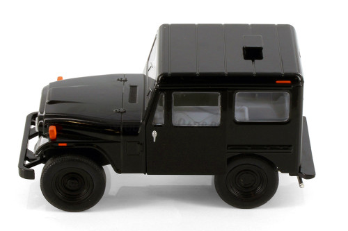 1971 Jeep DJ-5B, Black - Kinsmart 5433D - 1/26 scale Diecast Model Toy Car