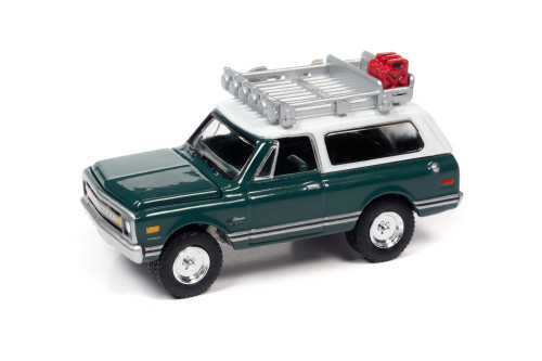 1969 Chevy Blazer and 2004 Hummer H2, Multi - Johnny Lightning JLSP220/24B - 1/64 scale Diecast Car