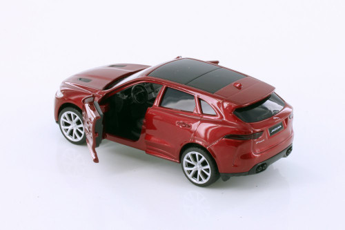 Jaguar F-Pace, Red - Showcasts TM0001JA - 1/36 scale Diecast Model Toy Car