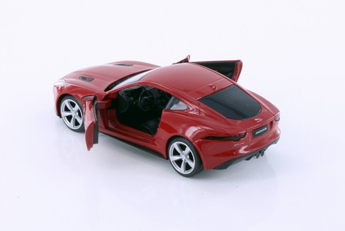Jaguar F-Type, Red - Showcasts TM0001JA - 1/36 scale Diecast Model Toy Car
