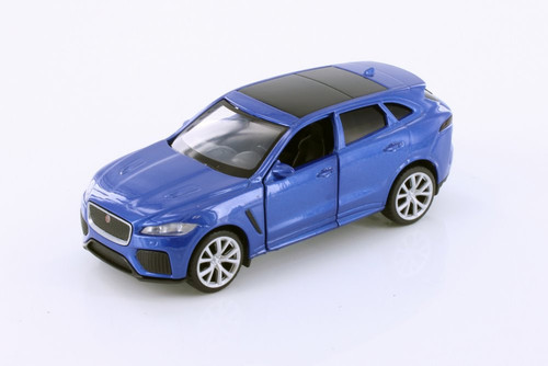Jaguar F-Pace, Blue - Showcasts TM0001JA - 1/36 scale Diecast Model Toy Car (1 car, no box)