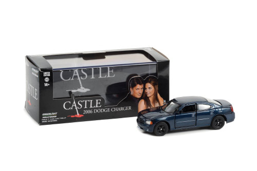 Detective Kate Beckett's 2006 Dodge Charger, Castle - Greenlight 86604 - 1/43 Scale Diecast Car