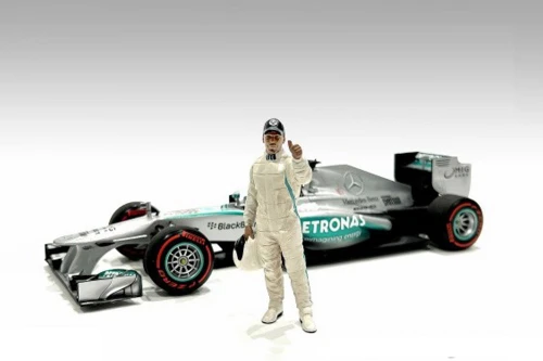 Racing Legends - The 2000s Driver A, Cream/Ivory - American Diorama 76357 - 1/18 Scale Figurine