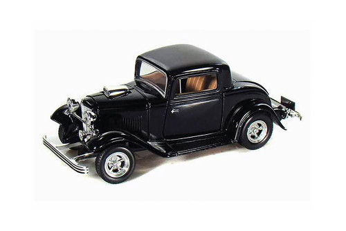 1932 Ford Coupe , Black - Showcasts 77251/BK - 1/24 Scale Diecast Model Toy Car