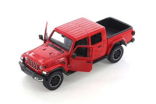 2021 Jeep Gladiator Overland, Red - Showcasts 71365R - 1/27 Scale Diecast Model Toy Car