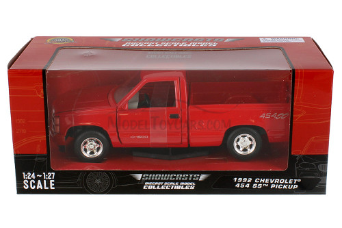 1992 Chevy® 454 SS™, Red - Showcasts® 77203R - 1/24 Scale Diecast Model Toy Car
