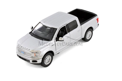 2019 Ford F-150 Limited Crew Cab, Silver - Showcasts® 71363/4D - 1/27 Scale Diecast Model Toy Car