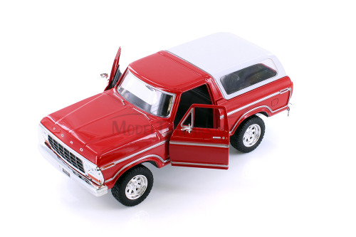 1978 Ford Bronco, Red - Showcasts 71373WR - 1/24 Scale Diecast Model Toy Car