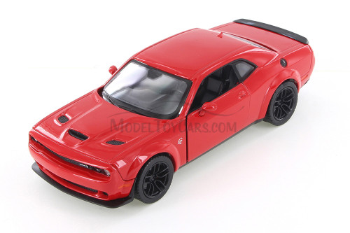 2018 Dodge Challenger SRT Hellcat Widebody, Red - Showcasts 71350TR - 1/24 Scale Diecast Car