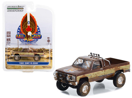 1982 GMC K-2500 Sierra Grande, Fall Guy - Greenlight 44965F/48 - 1/64 Scale Diecast Model Toy Car