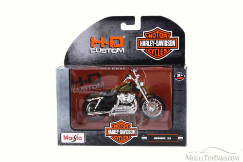 2013 Harley-Davidson XL 1200V Seventy-Two, Brown - Maisto 31360-33 - 1/18 Scale Diecast Motorcycle