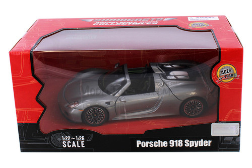 Porsche 918 Spyder, Blue - Showcasts 68243BU - 1/24 Scale Diecast