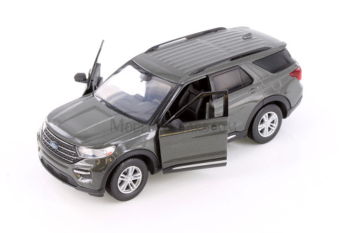 2022 Ford Explorer XLT, Gray - Showcasts 71378GY - 1/24 Scale Diecast Model Toy Car