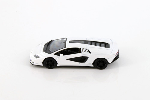 Lamborghini Countach LPI 800-4, White - Kinsmart H13-18 - 1/64