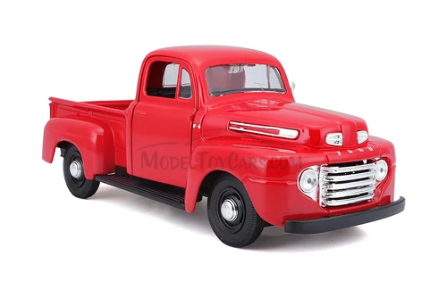 1950 Chevy 3100 Pickup Truck, Red - Showcasts 37935/52D - 1/24 Scale Diecast Model Toy Car