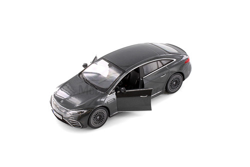 2022 Mercedes-Benz EQ Sedan, Black - Showcasts 37902 - 1/24 Scale Diecast Model Toy Car