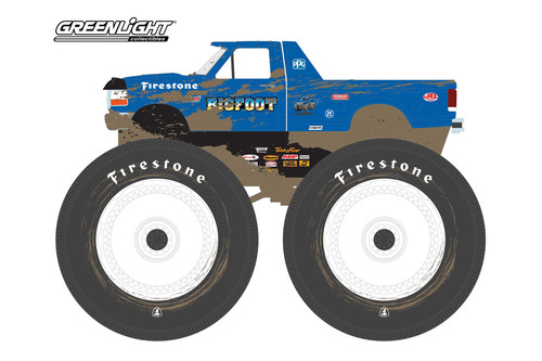 CHASE CAR Green Machine - 1996 Ford F-250 Monster Truck
