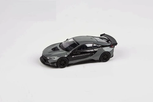 Liberty Walk BMW i8, Black /Gray - Paragon PA55146GY - 1/64 scale Diecast Model Toy Car