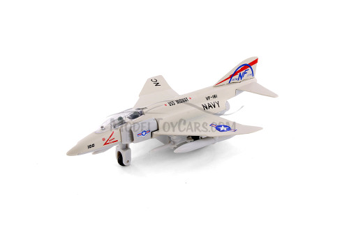 X Force Commander F-4 Phantom USS Midway Jet, Green w/Yellow