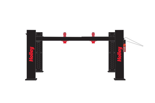 Four-Post Lift, Holley - Greenlight 16150C/48 - 1/64 Scale Diecast Accessory