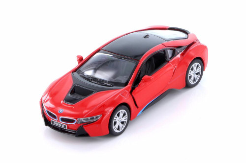 BMW i8 Hard Top, Green - Kinsmart 5379DA - 1/36 scale Diecast