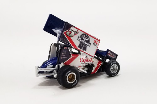 2022 Winged Sprint Car, #5W Lucas Wolfe - Acme A6422006 - 1/64 scale Diecast Model Toy Car