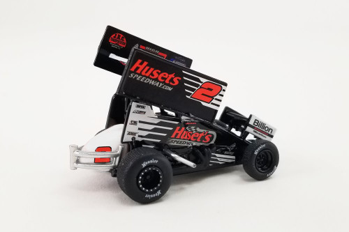 2022 Winged Sprint Car, #2 David Gravel - Acme A6422002 - 1/64 scale Diecast Model Toy Car