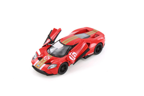 2017 Ford GT Heritage Edition, #98 - Kinsmart 5448D - 1/38 Scale