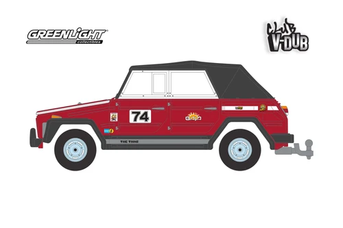 1974 Volkswagen  Thing (Type 181), Red - Greenlight 36060C/48 - 1/64 scale Diecast Model Toy Car