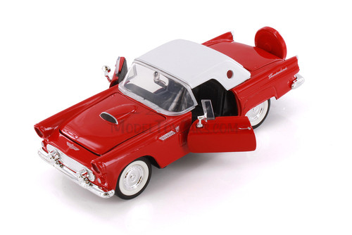 1956 Ford Thunderbird, Red - Showcasts 77312D - 1/24 Scale Diecast