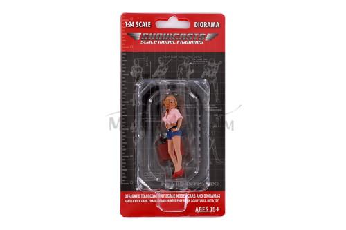 Figure 18 Series 1 #706, Pink - Showcasts AD-24706 - 1/24 Scale Diorama Figurine