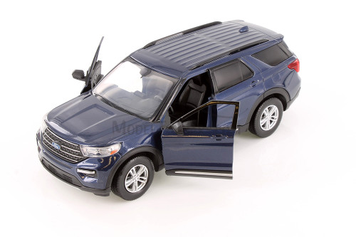2022 Ford Explorer XLT, Asstd. - Showcasts 77378D - Set of 4 1/24 Scale Diecast Model Toy Cars