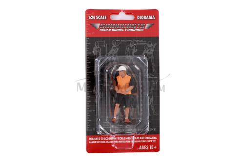 Detail Masters Figure 2 - Detail Prep, Black /Orange - Showcasts AD-24602 - 1/24 Scale Diorama Figurine