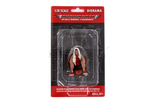 Figure 18 Series 1 #707, Red /Black - Showcasts AD-18707 - 1/18 Scale Diorama Figurine
