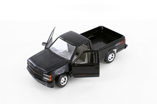 1992 Chevy 454 SS, Black - Showcasts 77203D - 1/24 Scale Diecast Model Toy Car