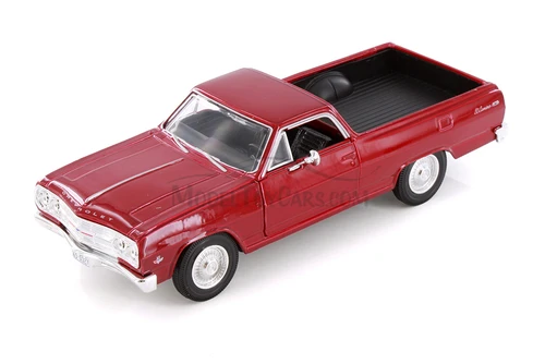 1965 Chevy El Camino Hard top, Red - Showcasts 37977 - 1/24 Scale Diecast Model Toy Car