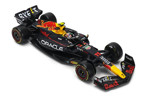 2023 Oracle Red Bull Racing RB19, #11 Sergio Perez - Bburago 18-38083/11 - 1/43 Scale Diecast Car